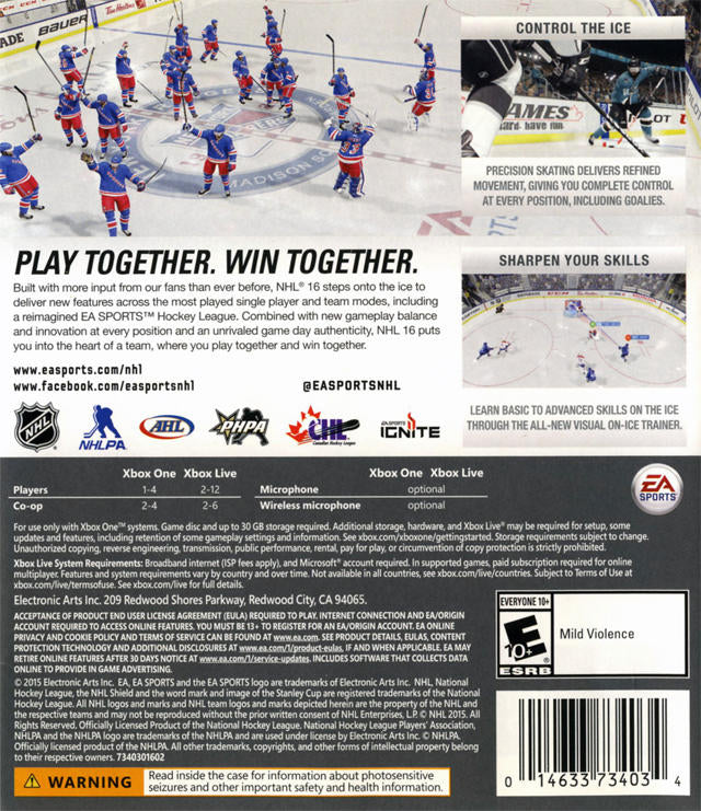 NHL 16 