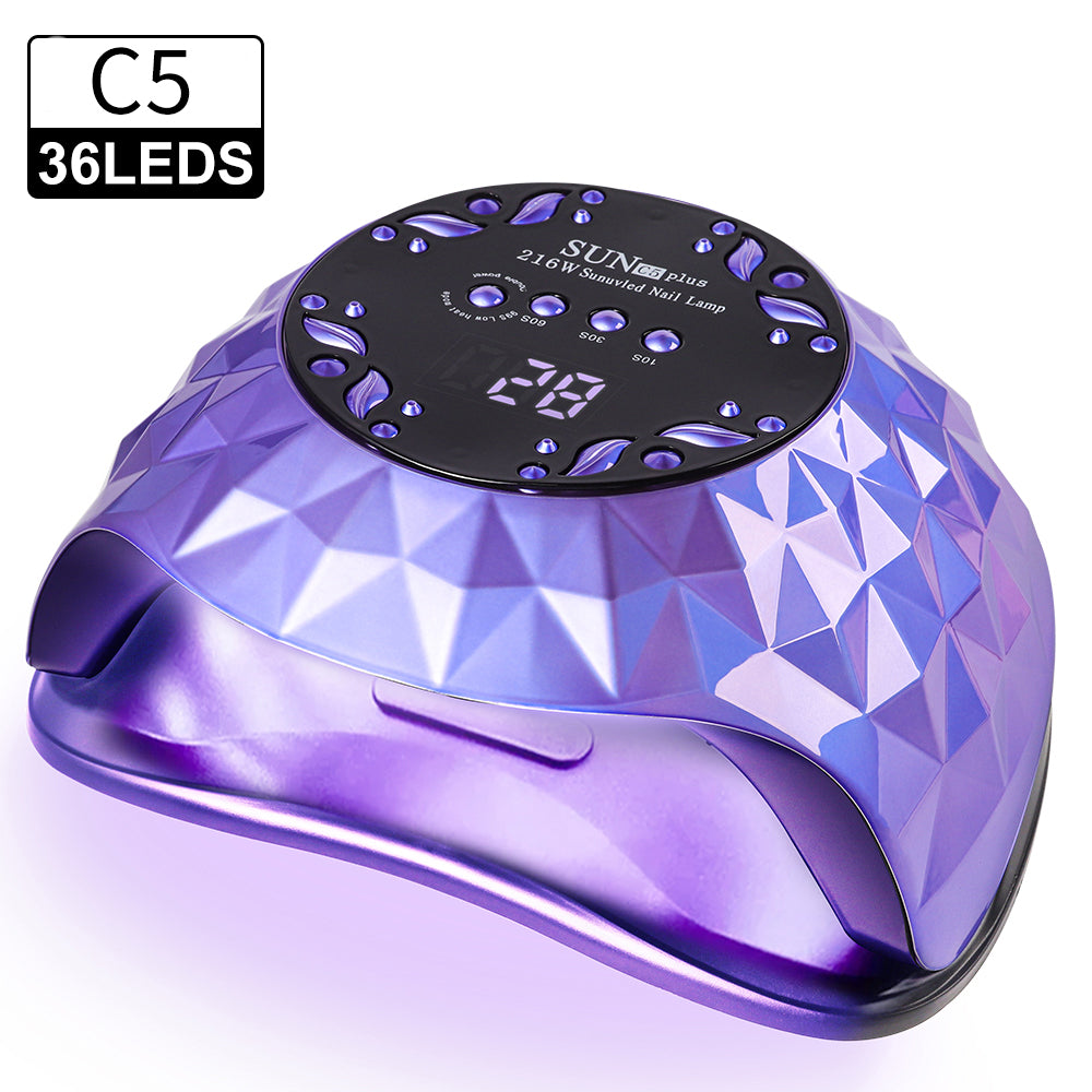 Nail Lamp, Nail Lamp Nail Dryer For All Gel Polish Fast Curing With 4 Timers Removable Base Large Space Automatic Nails Equipment EX-STOCK Canada 