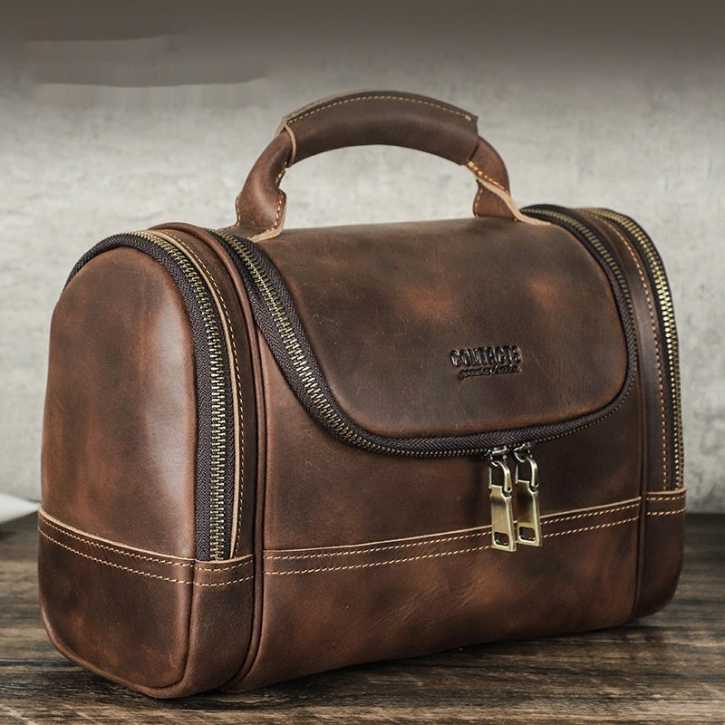 Vintage Cowhide Multi-Training Bag Portable Pouch | EX-STOCK Canada 