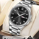 TOMI Diamond Encrusted Quartz Watch for Men – Stainless Steel Dress Watch