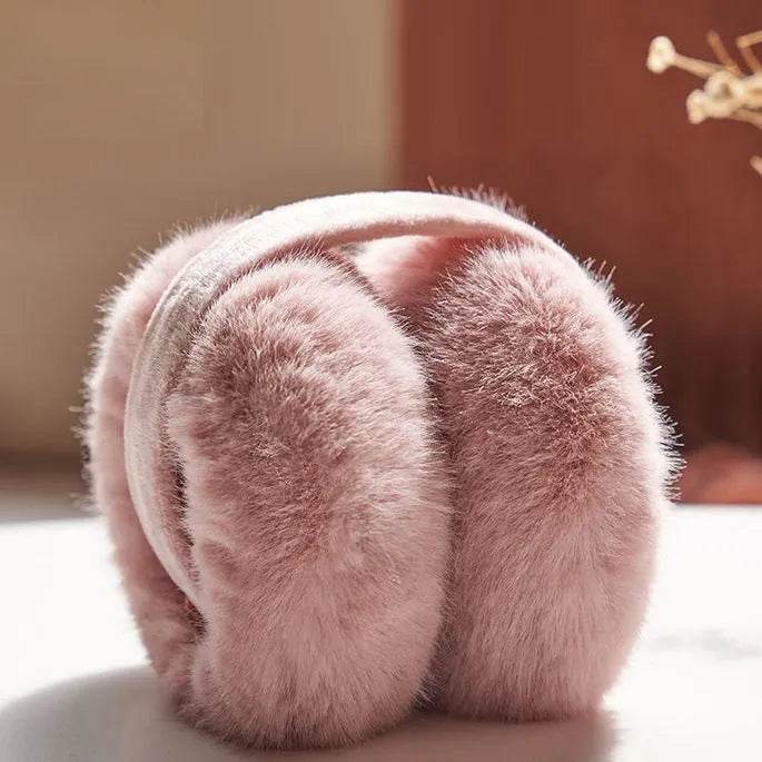 Folding Earmuffs For Warmth Lovely Women In Winter - EX-STOCK Canada