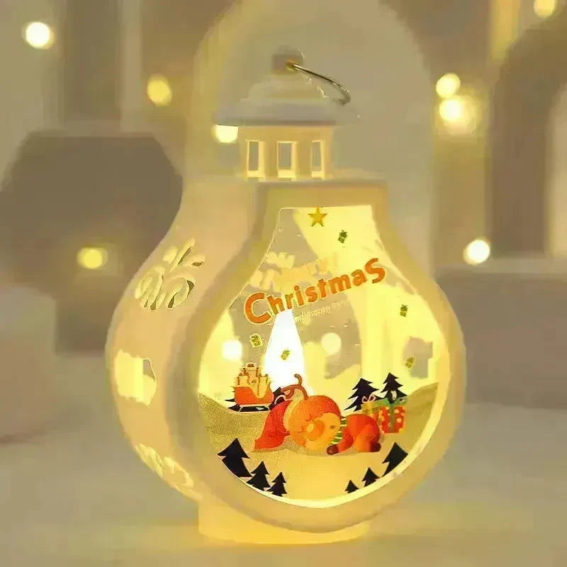 Christmas Candle Lamp Romantic Ornaments - EX-STOCK CANADA