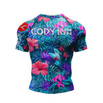 Men's 3D Digital Print Compression T-Shirt – Slim Fit Rash Guard | 13 Designs | Sizes S–4XL