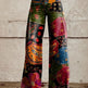 European And American Plus Size Women's Denim Casual Pants 