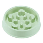Pet Cat Dog Slow feeder Bowl Anti Choking Slow Feeding Puzzle Feeder - EX-STOCK CANADA