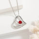 Love Necklace With Rhinestones And Letters Fashion Personality Heart-shaped Necklace Valentine's Day Gift - EX-STOCK Canada