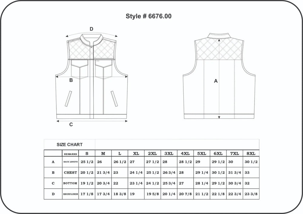 Veste Club en Denim et Cuir pour Hommes Open RoadEX-STOCK Canada 