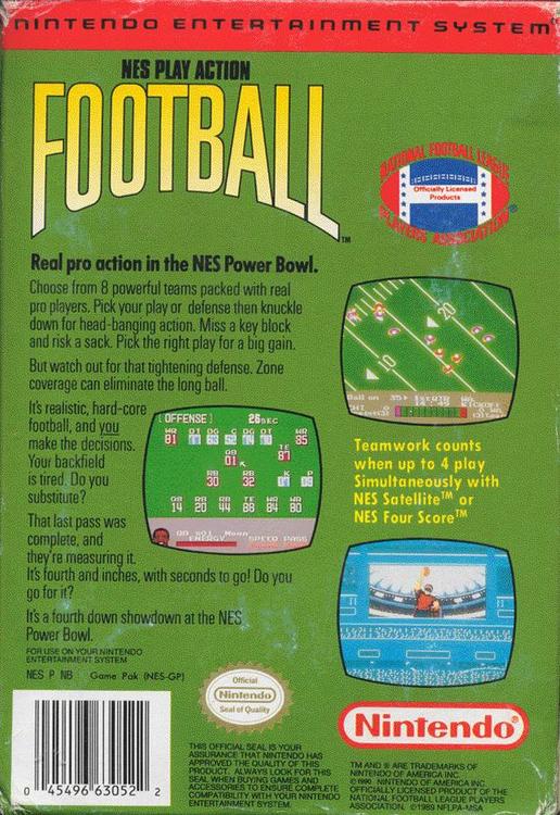 NES Play Action Football 