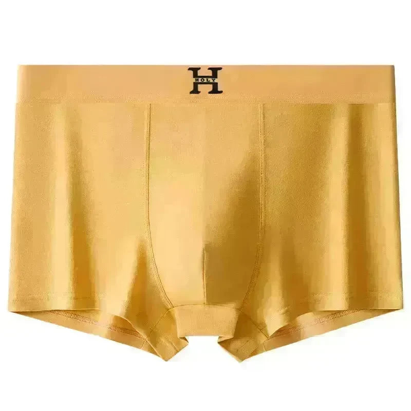 Men's Cotton Spandex Breathable HOLY Boxer Briefs underwear Mid wast - EX-STOCK CANADA