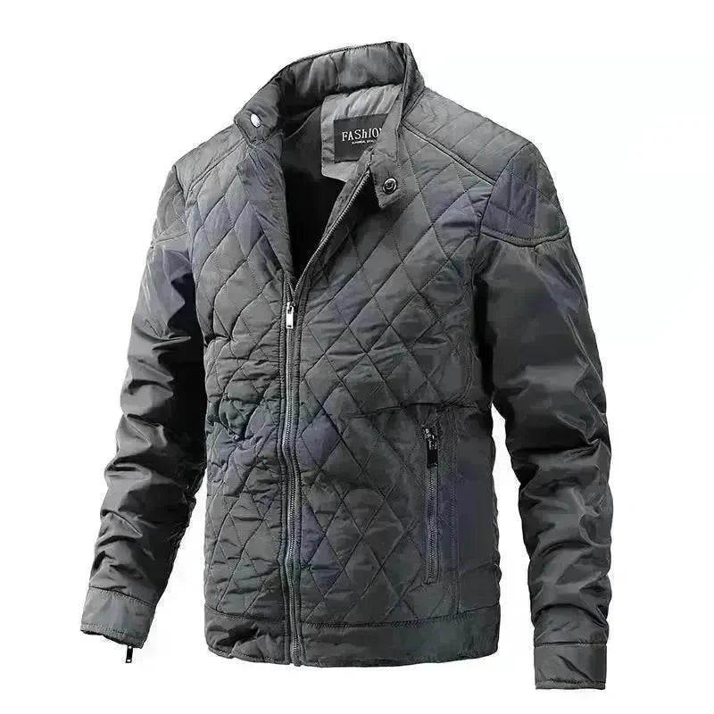 Men's Lightweight Cotton Clothes Casual Stand Collar Jacket Fashion - EX-STOCK CANADA
