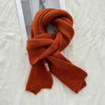 Women's Sweet Version Fleece Solid Scarf Autumn And Winter - EX-STOCK Canada