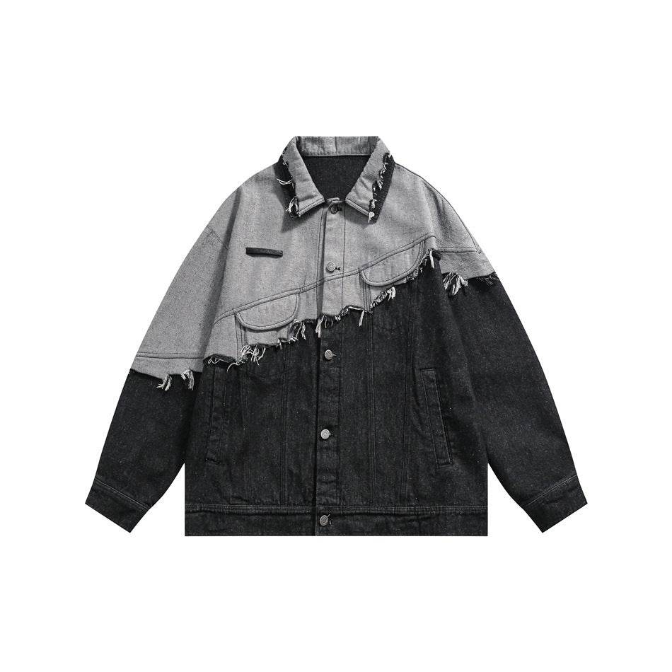 Lapel Denim Jacket For Men And Women - EX-STOCK Canada