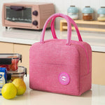 Portable Hand Carry Minimalist Fashion Insulated Work Lunch Bag for Women - EX-STOCK Canada