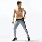 Men's color block Spandex sports yoga pants Long John Pant - EX-STOCK CANADA
