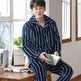 Flannel warm and thickened men's pajamas - EX-STOCK Canada