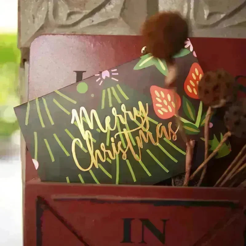 Christmas wishes card greeting card - EX-STOCK CANADA