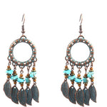 Handmade beaded tassel earrings - EX-STOCK Canada