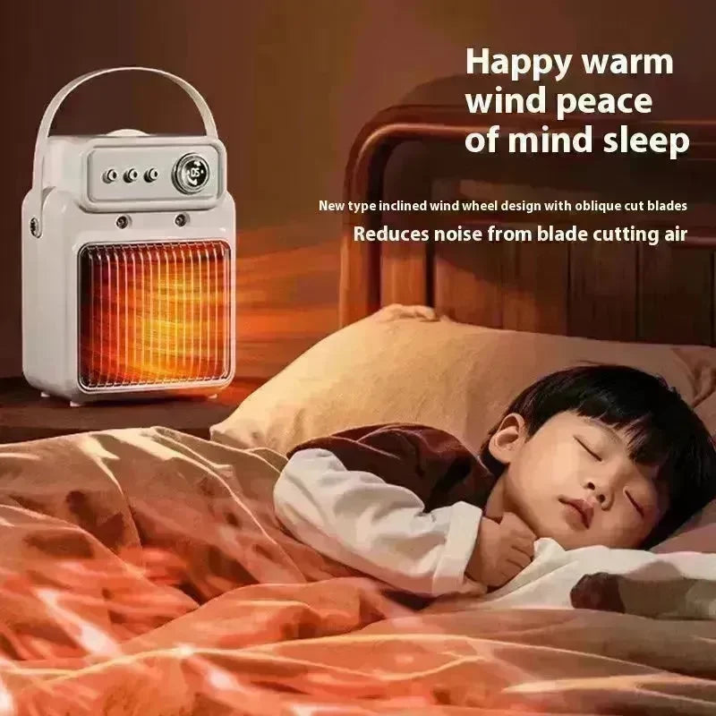 2 in 1 Indoor House Room Humidifier and Space Heater Warm Air Blower - EX-STOCK CANADA