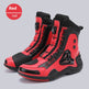 Men's Motorcycle Riding Boots – BOA Dial, Anti-Skid, Off-Road , Red