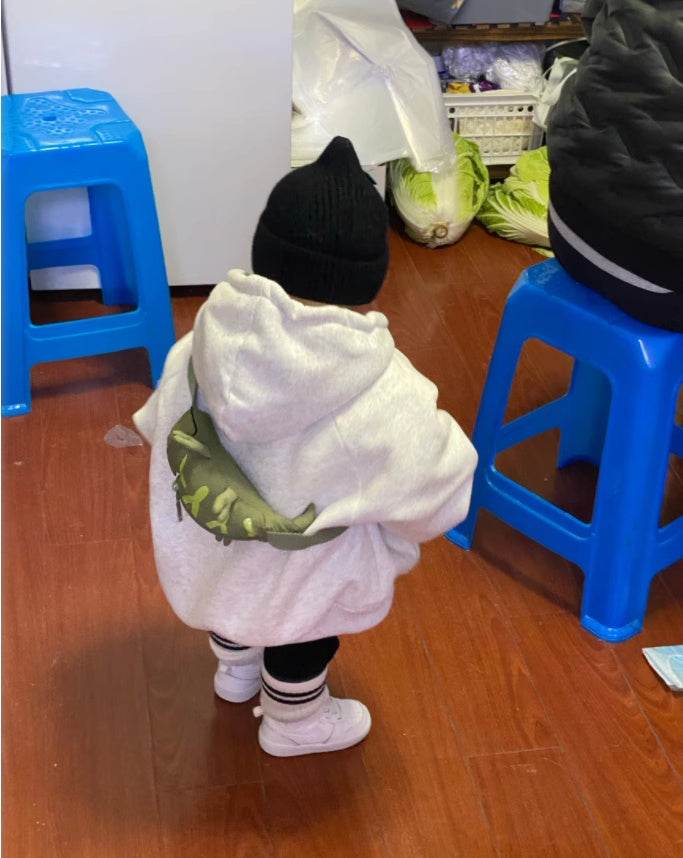 Cartoon Cute Green Lizard Bag Chameleon Children's Bags - EX-STOCK Canada