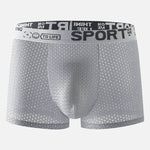 Men's Underwear Mid Waist Mesh Ice Silk Mesh SPORT Boxer Brief - EX-STOCK Canada
