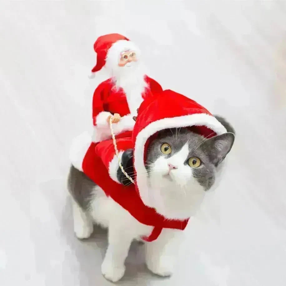 Fashion Christmas Clothes Green Elf Pet Dog Christmas Costume - EX-STOCK CANADA