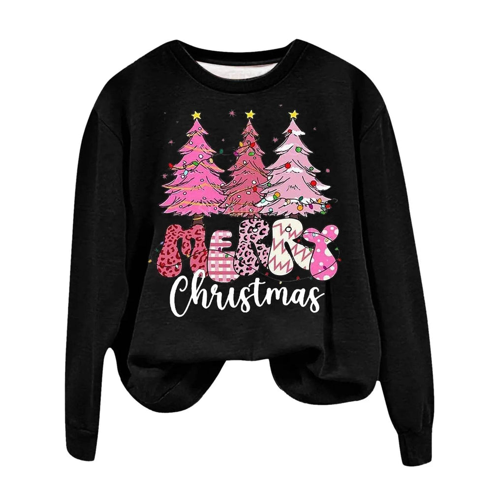 New Women's Christmas tree Pullover Sweatshirt for women - EX-STOCK Canada