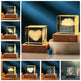 3D Crystal Cube USB Night Lamp – Warm Light Bedroom Decor, Kids Gift (40mm & 60mm)