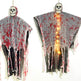 Halloween Decoration Blood-dyed Luminous Skull Hanging Ghost Outdoor Ornaments - EX-STOCK Canada