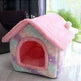 Foldable Dog House Pet Cat Bed Winter Dog Villa Sleep Kennel Removable Nest Warm Enclosed Cave Sofa Pets Supplies - EX-STOCK Canada