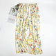 Cotton Silk Pajama Lounge trouser Pants Summer Women - EX-STOCK Canada