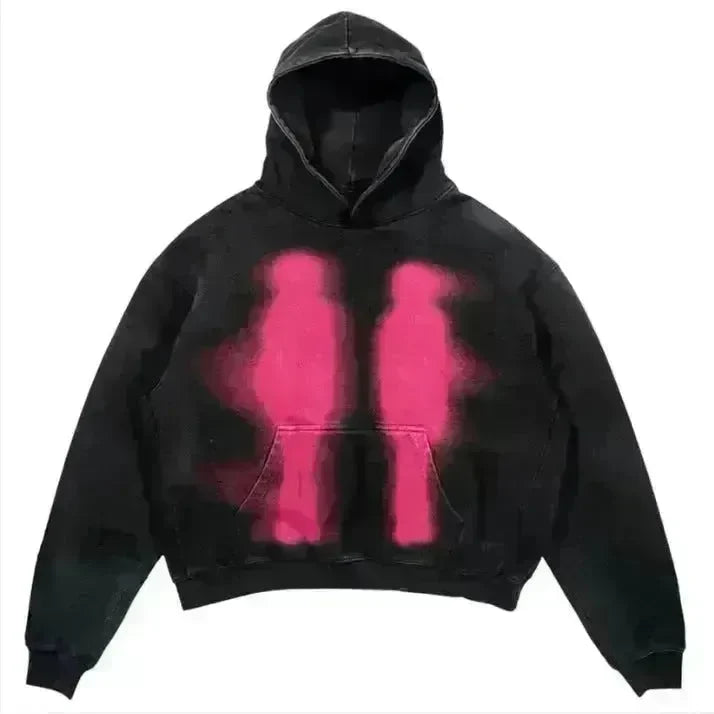 Men Skull Gothic Vintage Hoodie Sweatshirt Pullover top - EX-STOCK CANADA