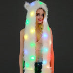 LED light-up animal hat scarf and gloves set | EX-STOCK Canada product gallery image 3
