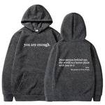 Women's Brushed Hoody Plain Letters - EX-STOCK CANADA