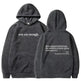 Women's Brushed Hoody Plain Letters - EX-STOCK CANADA