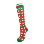 Compression Stockings Christmas Sports High Elastic Breathability - EX-STOCK CANADA