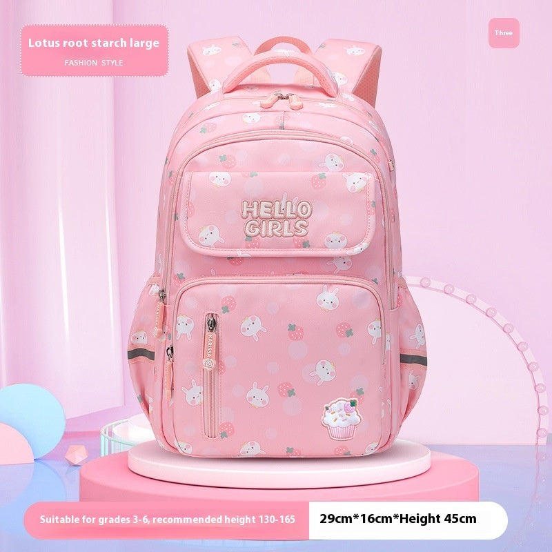 6-12-year-old Primary School Children's Backpack Large Capacity Schoolbag EX-STOCK