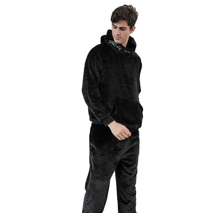 Men's Hooded Warm And Thickened Pajamas Suit - EX-STOCK Canada