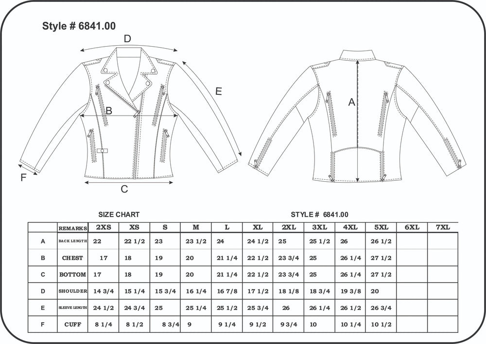 Open Road Damen Hoodie Klassische Leder-MotorradjackeEX-STOCK Canada 