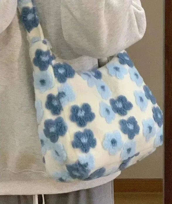 New Large Capacity Fur Bag Women's Bag Casual All-matching - EX-STOCK CANADA
