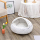 2 In 1 Dog And Cat Bed Pet Winter Bed Round Plush Warm Bed House Soft Long Plush Pets Bed Pet Products EX-STOCK Canada 