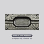 Metal Gold and Silver 2 slot Cigar Ashtray - EX-STOCK Canada