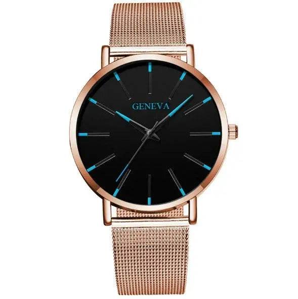 Mesh strap quartz watch - EX-STOCK Canada