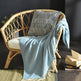Fringed Knitted Small Blanket Napping Blanket Sofa Blanket EX-STOCK Canada 