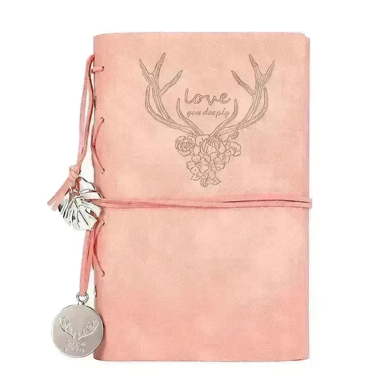 Notebook A6 Leather Loose-leaf Tally Book Note Pad  Memo Note Book - EX-STOCK CANADA