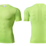 Men's Basketball Sports Tight Short-sleeved Workout Clothes - EX-STOCK CANADA