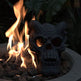Refractory Materials Fireproof Imitated Human Fire Pit Skulls Gas Log For NG, LP Wood Fireplace, Firepit, Campfire, Halloween Decor, BBQ - EX-STOCK Canada