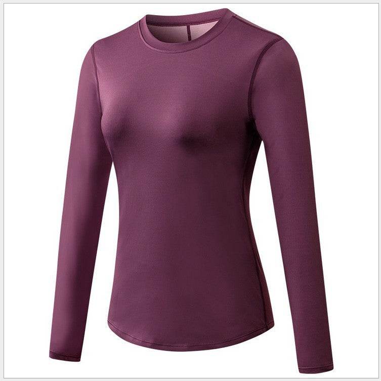 Quick Drying Breathable Long Sleeve Yoga Workout Gym T-shirt for women - EX-STOCK Canada