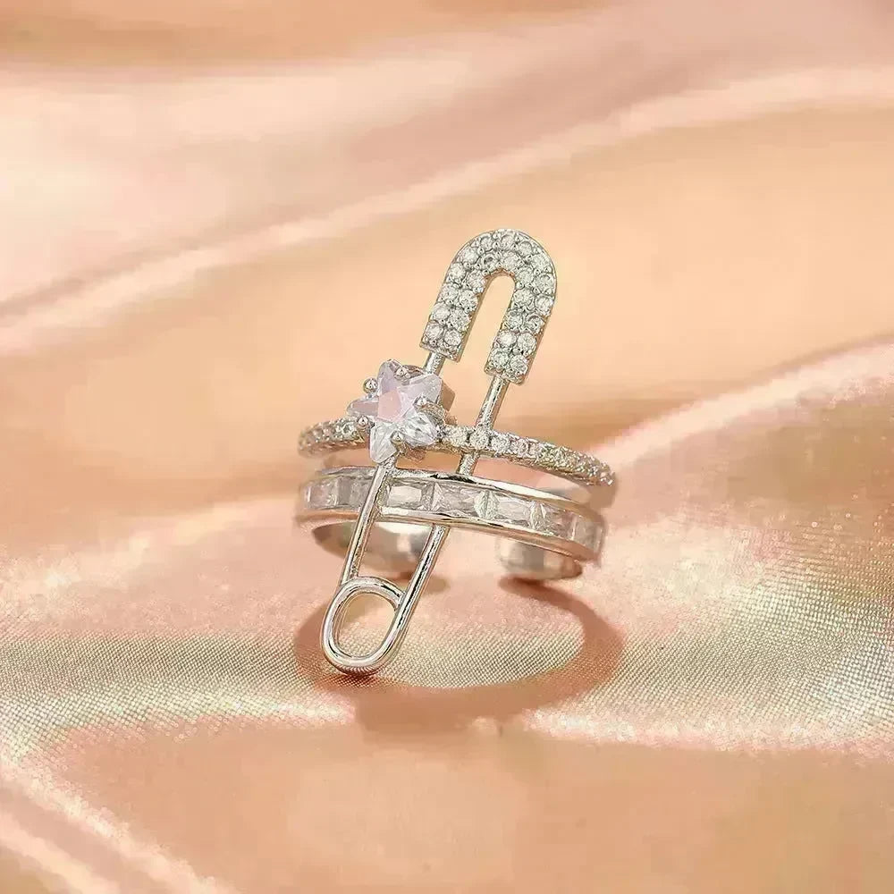 Niche Opening Adjustable Non-fading Cross Ring - EX-STOCK CANADA