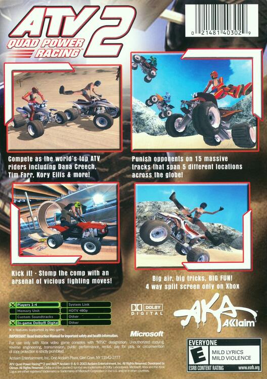 ATV Quad Power Racing 2 [Platinum Hits] 